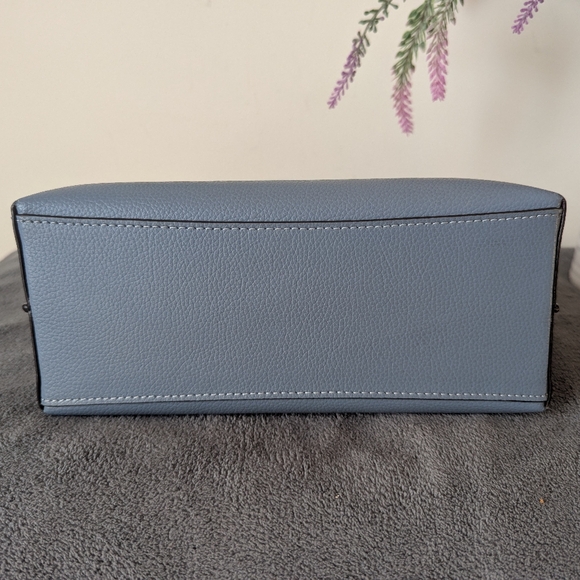 Coach Slate Blue Mollie 25 Tote - Picture 4 of 11